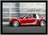 Smart Roadster, Czerwono Srebrny